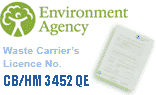 SJP Waste Carriers Licence Number 